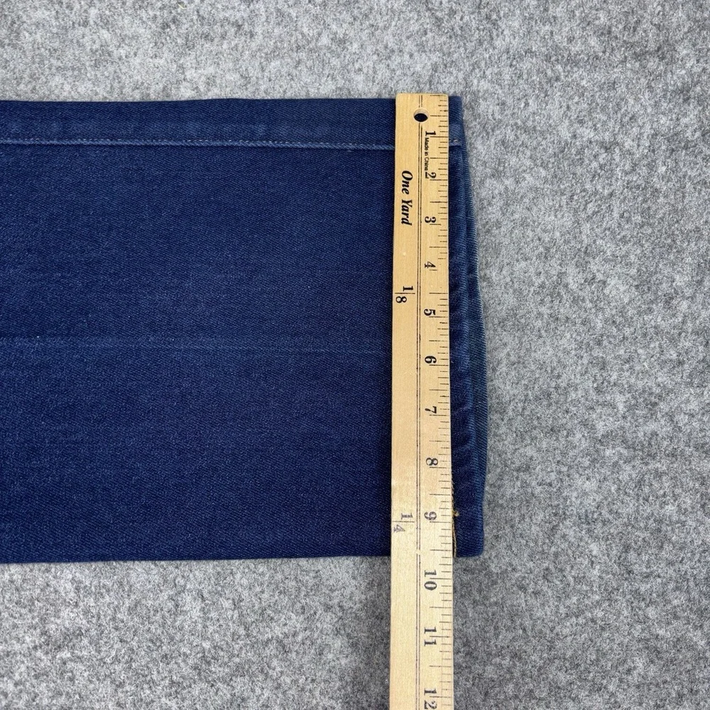 Levi's 517 Bootcut Jeans Mens 42x30 Dark Wash Western Blue Denim Casual Work EUC